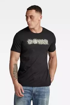 Стандартная рубашка из органического хлопка G-Star Raw, черный