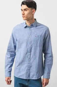 Стандартная рубашка с бельем Tommy Jeans, синий