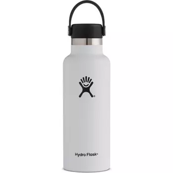 Стандартная термос с гибкой крышкой Hydro Flask, белый