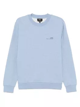 Стандартная толстовка A.P.C., синий