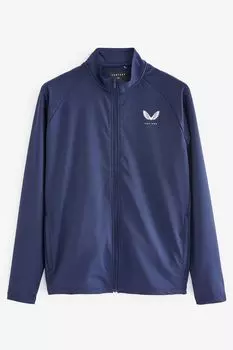 Стандартная толстовка на молнии Castore, синий