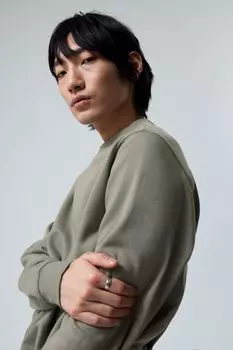 Стандартная толстовка Weekday, зеленый