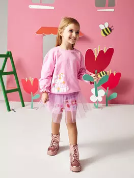 Стандартная юбка-шорты для маленьких девочек LCW baby