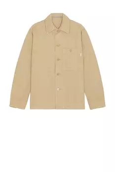 Стандартная верхняя рубашка из твила Norse Projects, цвет Utility Khaki