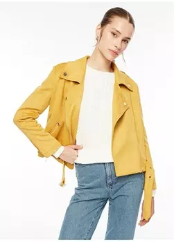 Стандартная желтая женская куртка Selen