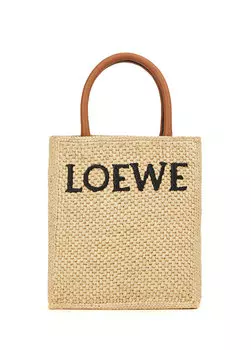 Стандартная женская сумка из рафии а5 Loewe