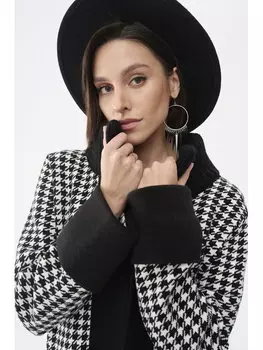 Стандартное пальто Blue Shadow, черный