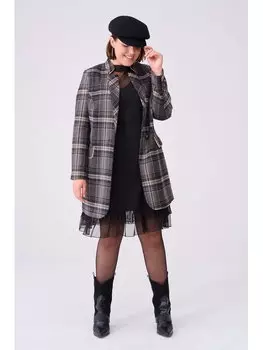 Стандартное пальто Blue Shadow, мультиколор