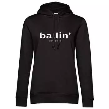 Стандартное восточное время 2013 толстовки с капюшоном Ballin, черный