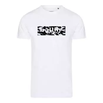 Стандартное восточное время Футболка 2013 с камуфляжным принтом SS Ballin, белый