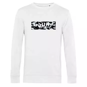 Стандартное восточное время свитер 2013 года с камуфляжным принтом Ballin, белый