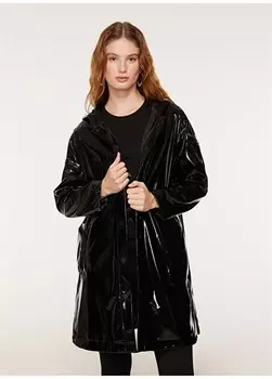 Стандартные черные женские брюки с нормальной талией Black On Black