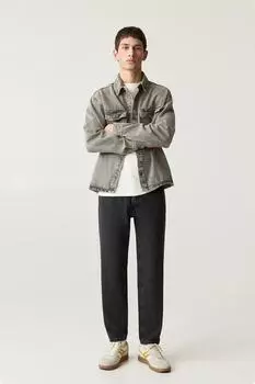 Стандартные джинсы Pull And Bear, черный