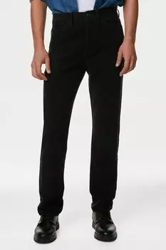 Стандартные джинсы с 5 карманами Marks & Spencer, черный