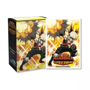 Стандартные художественные обложки — Моя геройская академия, взрыв Бакуго (100), Dragon Shield - Card Sleeves - Standard Art