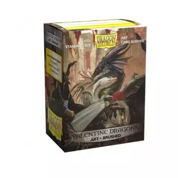 Стандартные художественные рукава — Драконы ко Дню святого Валентина 2021 (100), Dragon Shield - Card Sleeves - Standard Art