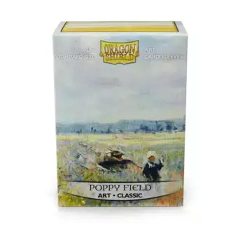 Стандартные художественные рукава — Маковое поле (100), Dragon Shield - Card Sleeves - Standard Art