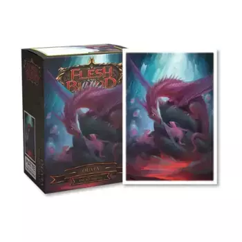 Стандартные художественные рукава — Плоть и кровь, Увия (100), Dragon Shield - Card Sleeves - Standard Art