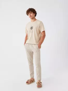 Стандартные мужские брюки Mold LCW Casual, цвет камня