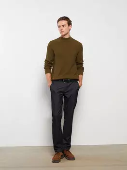 Стандартные мужские брюки Mold LCWAIKIKI Classic, новый черный