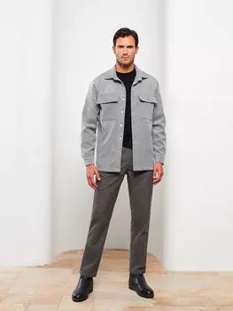 Стандартные мужские брюки Mold LCWAIKIKI Classic, темно-серый