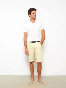 Стандартные мужские шорты с формованным поясом LCWAIKIKI Classic