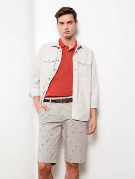 Стандартные мужские шорты с формованным поясом LCWAIKIKI Classic