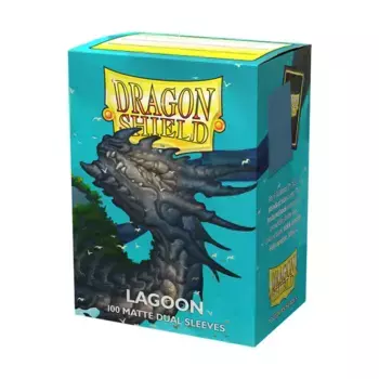 Стандартные рукава — матовая двойная лагуна (100), Dragon Shield - Card Sleeves - Standard Matte Dual