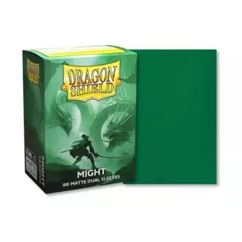 Стандартные рукава — матовая двойная мощь (100), Dragon Shield - Card Sleeves - Standard Matte Dual