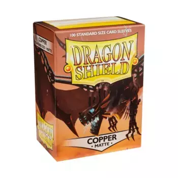 Стандартные рукава – матовая медь (100), Dragon Shield - Card Sleeves - Standard Matte