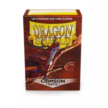 Стандартные рукава – матовый малиновый (100), Dragon Shield - Card Sleeves - Standard Matte