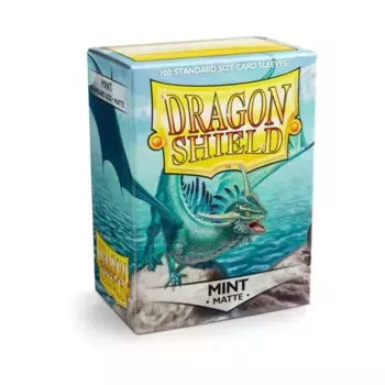 Стандартные рукава – матовый мятный (100), Dragon Shield - Card Sleeves - Standard Matte