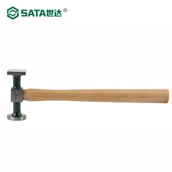 Стандартный молоток SATA для листового металла 320 г 92101-маленький молоток, молоток для деревообработки, инструмент для листового металла, молоток