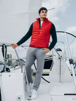 Стандартный мужской надувной жилет с вертикальным воротником Southblue