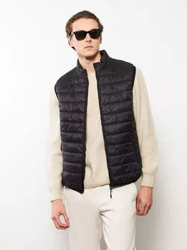 Стандартный мужской надувной жилет с вертикальным воротником