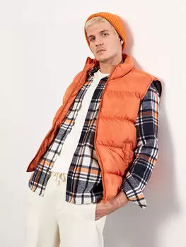 Стандартный мужской надувной жилет с вертикальным воротником Xside