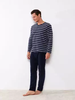 Стандартный мужской пижамный комплект Polar LCW Dream