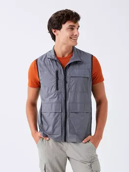 Стандартный мужской жилет с воротником-стойкой LCW Active