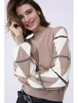 Стандартный свитер Blue Shadow, бежевый