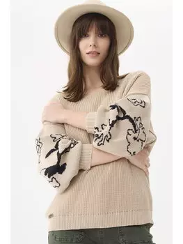 Стандартный свитер Blue Shadow, бежевый