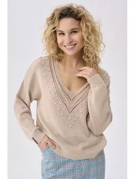 Стандартный свитер Blue Shadow, бежевый