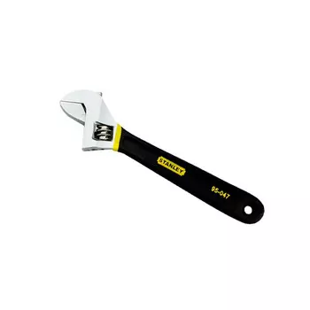 Stanley 10-дюймовый высококачественный разводной ключ с двухцветной ручкой с пластиковым покрытием 95-048-1-23 по индивидуальному заказу
