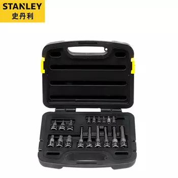 Stanley, 18 шт., набор отверток серии 6,3 мм, 12,5 мм, торцевой ключ с храповым механизмом, бит 91-940-22