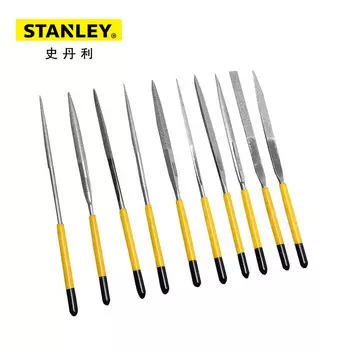STANLEY 22-322-23 Набор алмазных напильников 10 шт. 3x140 мм