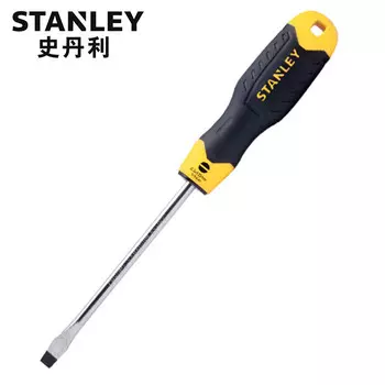 Stanley 3x200 мм STMT67263-8-23 отвертка с плоской головкой, большой утолщенный длинный сверхтвердый длинный стержень с магнитным мощным инструментом для ремонта автомобилей, место для ремонта