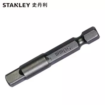 Stanley, 4 шт., 50-мм отвертка серии 6,3 мм с адаптером для буртиков 63-180T-23