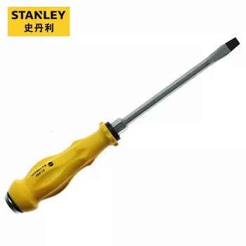 Stanley 5*100 мм отвертка с плоской головкой может сбить отвертку с магнитной силой удара по всему корпусу 61-887-23 1 по индивидуальному заказу