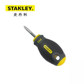 STANLEY 65-406-14 Отвертка крестовая с трехцветной ручкой PH1x30мм