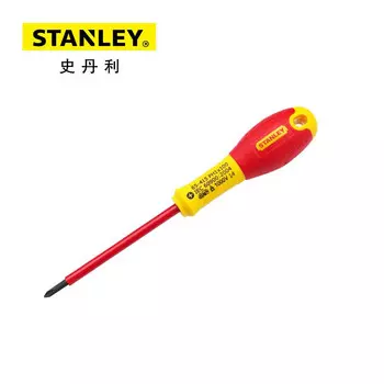 Stanley 65-415-14 Отвертка с двухцветной ручкой и крестовой изоляцией РН1х100мм