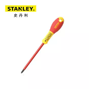 Stanley 65-416-14 Отвертка с двухцветной ручкой и крестовой изоляцией PH2x125мм